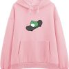 Skateboarding Frog Hoodie