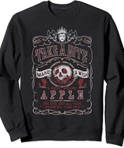 Snow White Take A Bite Vintage Poster Sweatshirt