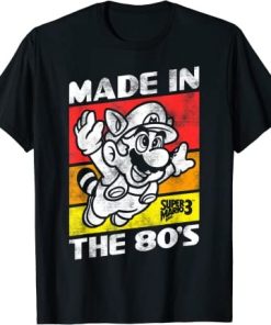 Super Mario 3 Made In The 80's Retro T-Shirt