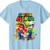 Super Mario Classic Group Shot Graphic T-Shirt