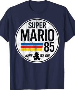 Super Mario Here We Go '85 Retro Vintage T-Shirt