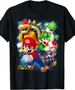 Super Mario Luigi Bowser T-Shirt