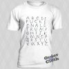 ABCDE Fuck Donald Trump T-shirt