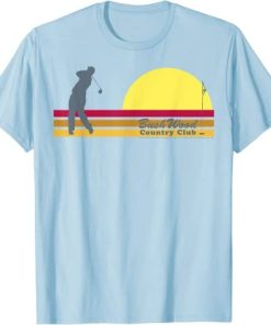 Caddyshack BushWood Country Club Retro Stripe T-Shirt