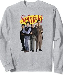 Seinfeld Cast and Logo Sweatshirt