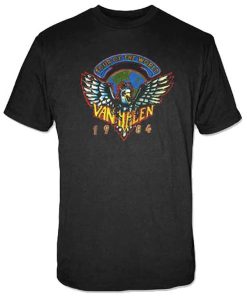 Van Halen Tour Of The World 1984 T-Shirt