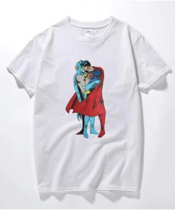 Batman VS Superman Kissing T-Shirt