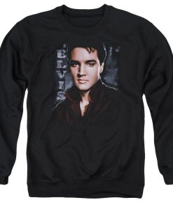 Elvis Presley Tough Adult Crewneck Sweatshirt