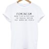 Feminism Definition T-shirt