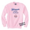 Johnson's Baby Lotion Sweatshirt