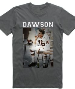 Len Dawson Smoking T Shirt