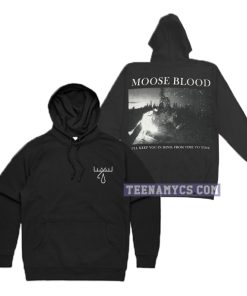 Moose Blood I'll keep you in mind from time to time Hoodie