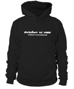 October 10 1988 Twenty days remain Donnie Darko Hoodie