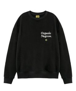 Organic Negrow Pocket Print Sweatshirt