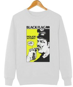 Police Story Black Flag Sweatshirt