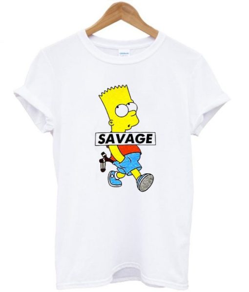 Savage Bart Simpson T-shirt