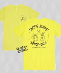 Skaters Against Homophobia T-shirt