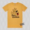 Stay Golden Mickey Mouse Casual T-shirt