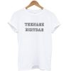 Teenage Dirtbag Summer Casual Graphic T-shirt