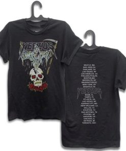 Yeezus Tour Reaper Skull T-shirt