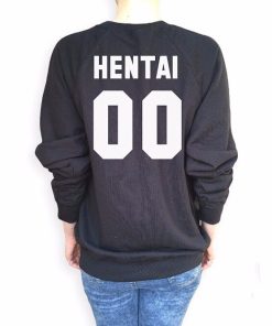 Hentai 00 Back Printed Sweatshirt