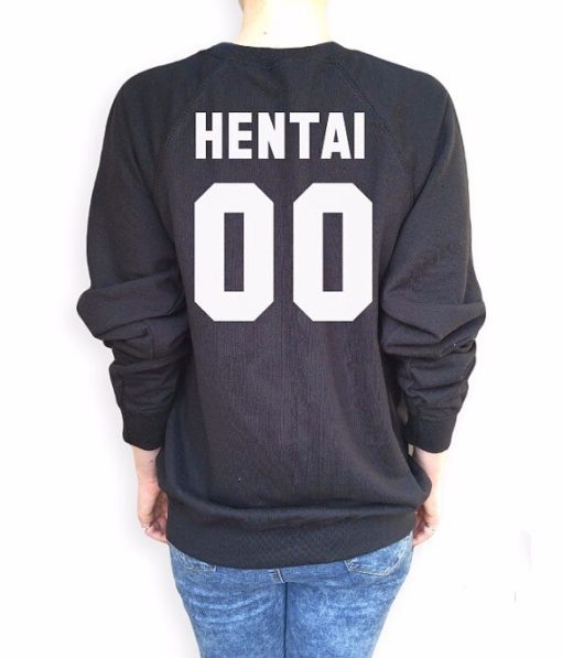 Hentai 00 Back Printed Sweatshirt