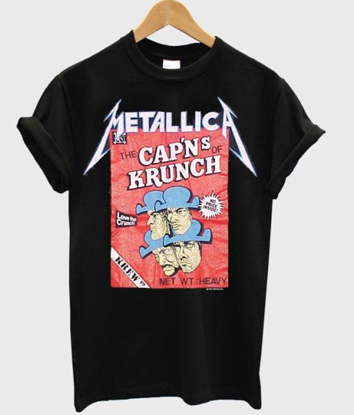 Metallica The Cap’ns of Krunch T-shirt