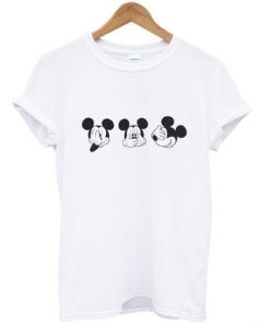 Smell Speak See No Evil Mickey Mouse T-shirt