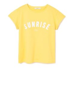 Yellow sunrise T-shirt