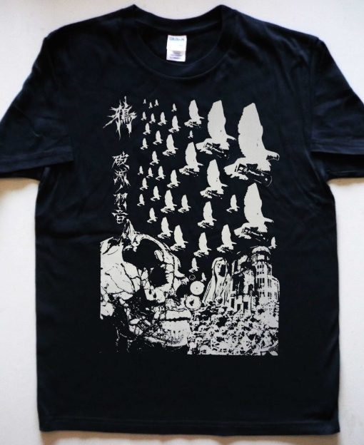 CROW Japan Punk Crust T-shirt