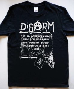 DISARM Swedish punk T-shirt