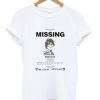 IT 2017 Movie Missing Richie Tozier Poster T-Shirt