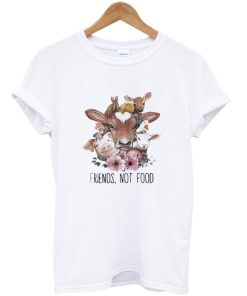 Vegan Animals Friends Not Food T-Shirt