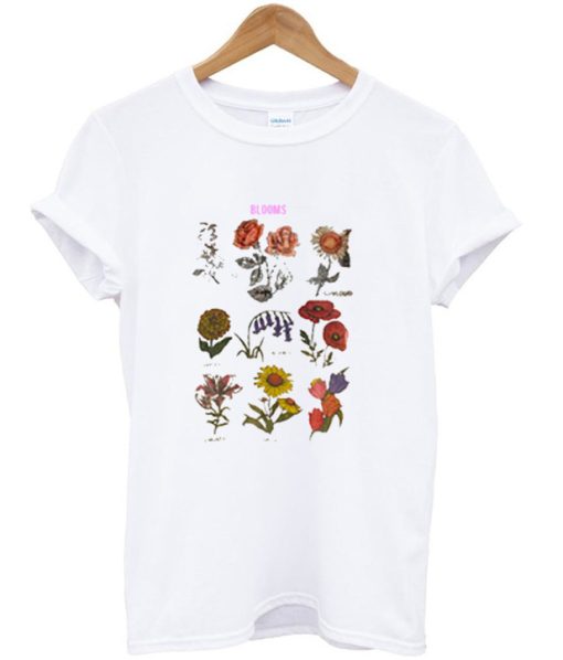 Blooms Flower Adult T-Shirt