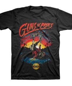 Gun's N' Roses Paradise City Skateboard T-Shirt