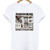 Radiohead Colored In Drawing T-Shirt