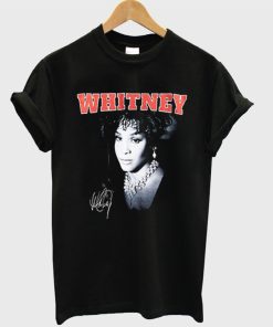 Whitney Houston Adult Graphic T-Shirt