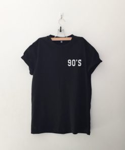 90’s Pocket Print Adult Graphic T-shirt