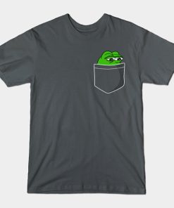 Pepe Frog Pocket Print T-Shirt