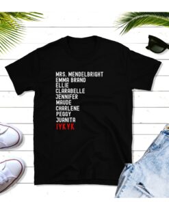 Andy Griffith Mayberry Character Names IYKYK T-Shirt SD