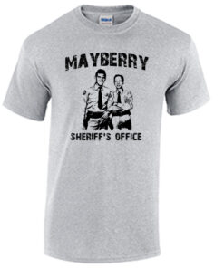 The Andy Griffith Mayberry Sheriff's Office Tshirt SD