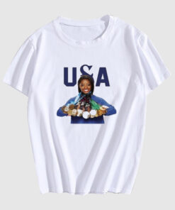 Simone biles snoop usa T Shirt