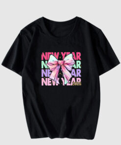 New Year Cute Ribon T Shirt